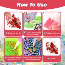 Load image into Gallery viewer, Acrylic Special Shape Village Diamond Painting Ornaments for Garden Window Decor