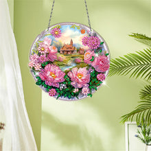 Load image into Gallery viewer, Acrylic Special Shape Village Diamond Painting Ornaments for Garden Window Decor