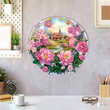 Load image into Gallery viewer, Acrylic Special Shape Village Diamond Painting Ornaments for Garden Window Decor