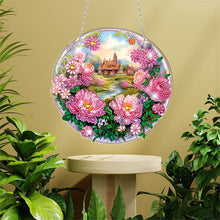 Load image into Gallery viewer, Acrylic Special Shape Village Diamond Painting Ornaments for Garden Window Decor