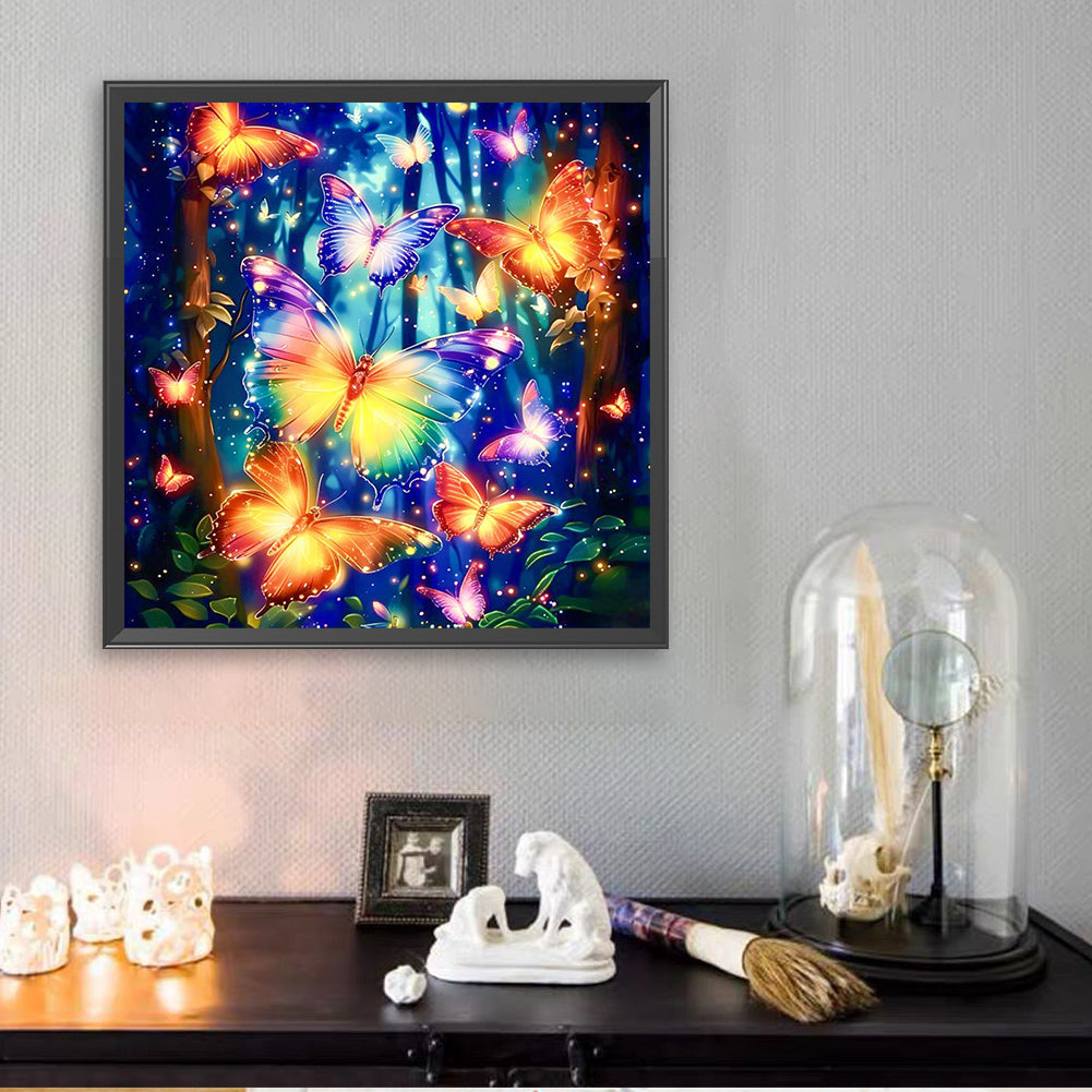 Diamond Painting - Full Square - Butterfly (30*30CM)