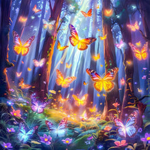 Load image into Gallery viewer, Diamond Painting - Full Square - Butterfly (30*30CM)