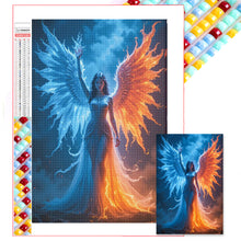 Load image into Gallery viewer, Diamond Painting - Full Square - Ice And Fire Angel (40*60CM)
