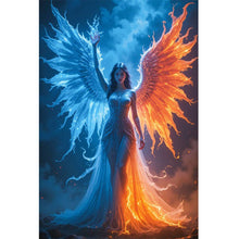 Load image into Gallery viewer, Diamond Painting - Full Square - Ice And Fire Angel (40*60CM)