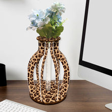 Load image into Gallery viewer, Wooden Beautiful Pattern Diamond Mosaic Rhinestones Vase 5D DIY Diamond Art Vase