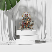 Load image into Gallery viewer, Acrylic Special Shaped Indians Diamond Painting Tabletop Ornaments Kit for Home