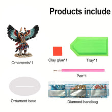 Load image into Gallery viewer, Acrylic Special Shaped Indians Diamond Painting Tabletop Ornaments Kit for Home