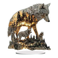 Load image into Gallery viewer, Acrylic Special Shaped Indians Diamond Painting Tabletop Ornaments Kit for Home