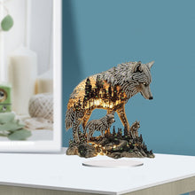 Load image into Gallery viewer, Acrylic Special Shaped Indians Diamond Painting Tabletop Ornaments Kit for Home