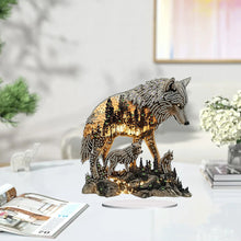 Load image into Gallery viewer, Acrylic Special Shaped Indians Diamond Painting Tabletop Ornaments Kit for Home