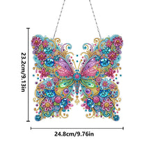 Load image into Gallery viewer, Beautiful Pattern Diamond Art Hanging Pendant DIY Diamond Painting Hanging Decor