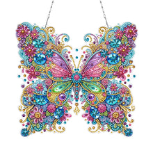 Load image into Gallery viewer, Beautiful Pattern Diamond Art Hanging Pendant DIY Diamond Painting Hanging Decor