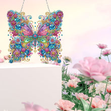 Load image into Gallery viewer, Beautiful Pattern Diamond Art Hanging Pendant DIY Diamond Painting Hanging Decor