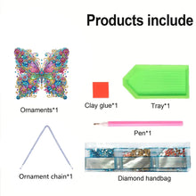 Load image into Gallery viewer, Beautiful Pattern Diamond Art Hanging Pendant DIY Diamond Painting Hanging Decor