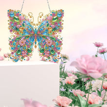 Load image into Gallery viewer, Beautiful Pattern Diamond Art Hanging Pendant DIY Diamond Painting Hanging Decor