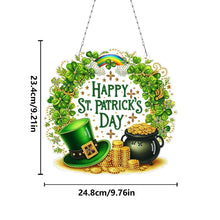 Load image into Gallery viewer, Beautiful Pattern Diamond Art Hanging Pendant DIY Diamond Painting Hanging Decor