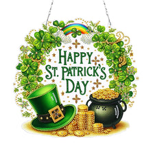 Load image into Gallery viewer, Beautiful Pattern Diamond Art Hanging Pendant DIY Diamond Painting Hanging Decor