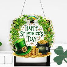 Load image into Gallery viewer, Beautiful Pattern Diamond Art Hanging Pendant DIY Diamond Painting Hanging Decor