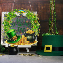 Load image into Gallery viewer, Beautiful Pattern Diamond Art Hanging Pendant DIY Diamond Painting Hanging Decor