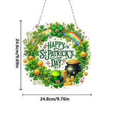 Load image into Gallery viewer, Beautiful Pattern Diamond Art Hanging Pendant DIY Diamond Painting Hanging Decor