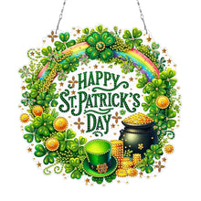 Load image into Gallery viewer, Beautiful Pattern Diamond Art Hanging Pendant DIY Diamond Painting Hanging Decor