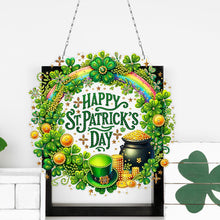 Load image into Gallery viewer, Beautiful Pattern Diamond Art Hanging Pendant DIY Diamond Painting Hanging Decor