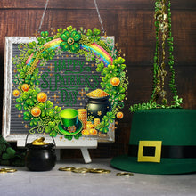 Load image into Gallery viewer, Beautiful Pattern Diamond Art Hanging Pendant DIY Diamond Painting Hanging Decor