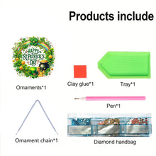 Load image into Gallery viewer, Beautiful Pattern Diamond Art Hanging Pendant DIY Diamond Painting Hanging Decor