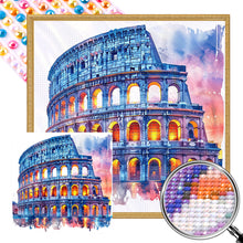 Load image into Gallery viewer, AB Diamond Painting - Full Round - Colosseum In Rome, Italy (40*40CM)