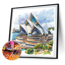 Load image into Gallery viewer, AB Diamond Painting - Full Round - Sydney Opera House In Australia (40*40CM)