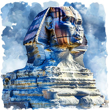 Load image into Gallery viewer, AB Diamond Painting - Full Round - Sphinx In Egypt (40*40CM)