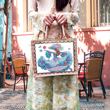 Load image into Gallery viewer, Waterproof Animal DIY Rhinestones Handbag Art Kit Girl Tulips for Outdoor Travel