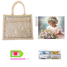 Load image into Gallery viewer, Waterproof Animal DIY Rhinestones Handbag Art Kit Girl Tulips for Outdoor Travel