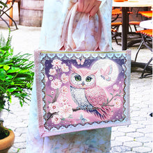 Load image into Gallery viewer, Waterproof Animal DIY Rhinestones Handbag Art Kit Girl Tulips for Outdoor Travel