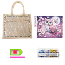 Load image into Gallery viewer, Waterproof Animal DIY Rhinestones Handbag Art Kit Girl Tulips for Outdoor Travel