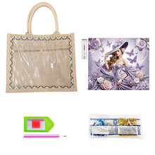 Load image into Gallery viewer, Waterproof Animal DIY Rhinestones Handbag Art Kit Girl Tulips for Outdoor Travel