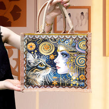 Load image into Gallery viewer, Waterproof Animal DIY Rhinestones Handbag Art Kit Girl Tulips for Outdoor Travel