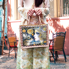 Load image into Gallery viewer, Waterproof Animal DIY Rhinestones Handbag Art Kit Girl Tulips for Outdoor Travel