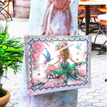 Load image into Gallery viewer, Waterproof Animal DIY Rhinestones Handbag Art Kit Girl Tulips for Outdoor Travel