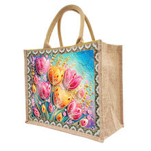 Load image into Gallery viewer, Waterproof Animal DIY Rhinestones Handbag Art Kit Girl Tulips for Outdoor Travel