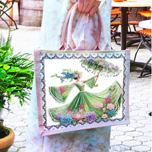 Load image into Gallery viewer, Waterproof Animal DIY Rhinestones Handbag Art Kit Girl Tulips for Outdoor Travel