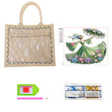Load image into Gallery viewer, Waterproof Animal DIY Rhinestones Handbag Art Kit Girl Tulips for Outdoor Travel