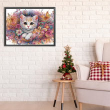 Load image into Gallery viewer, Diamond Painting - Partial Special Shaped - Cat (40*30CM)