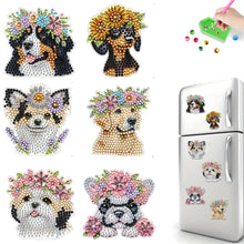 Load image into Gallery viewer, 6Pcs Diamond Painting Refrigerator Magnets Diamond Art Kits for Adults Beginners