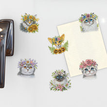 Load image into Gallery viewer, 6Pcs Diamond Painting Refrigerator Magnets Diamond Art Kits for Adults Beginners