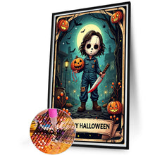 Load image into Gallery viewer, Diamond Painting - Full Round - Halloween Horror Movie Tarot Cards (40*60CM)