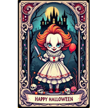 Load image into Gallery viewer, Diamond Painting - Full Round - Halloween Horror Movie Tarot Cards (40*60CM)