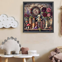 Load image into Gallery viewer, Diamond Painting - Full Round - Bookshelf Flower Dolls (40*40CM)