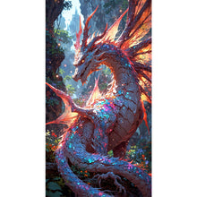 Load image into Gallery viewer, Diamond Painting - Full Round - Dragon (40*70CM)