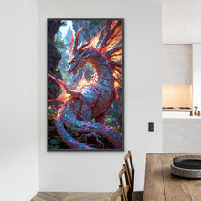 Load image into Gallery viewer, Diamond Painting - Full Round - Dragon (40*70CM)